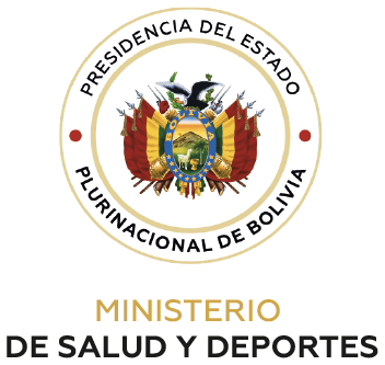 Presidencia del Estado Plurinacional de Bolivia · Ministerio de Salud y Deportes